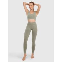 Legginsy do jogi i pilatesu bezszwowe damskie 4F 4FWAW25TFTIF407-41A