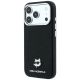 2. Etui Karl Lagerfeld Grained Choupette Head Metal MagSafe na iPhone 17 Pro Max / 18 Pro Max - czarne