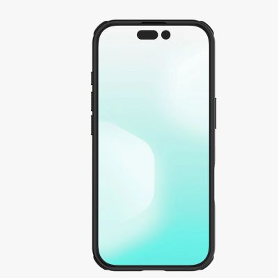 3. Etui Nillkin Super Frosted Shield Pro Magnetic kompatybilne z MagSafe na iPhone 17 - półprzezroczyste-czarne