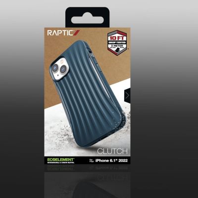 5. Raptic X-Doria Clutch Case etui iPhone 14 pokrowiec plecki niebieski
