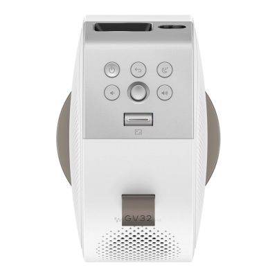 3. Projektor Benq GV32 Full HD (1920x1080) 500 ANSI lumenów Biały Sieć Wi-Fi