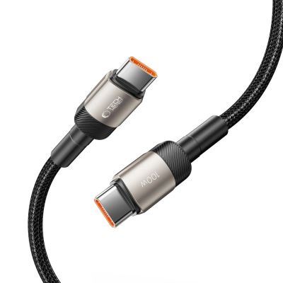 5. Kabel Tech-Protect UltraBoost Evo USB-C / USB-C PD 100W 5A 2m - tytanowy
