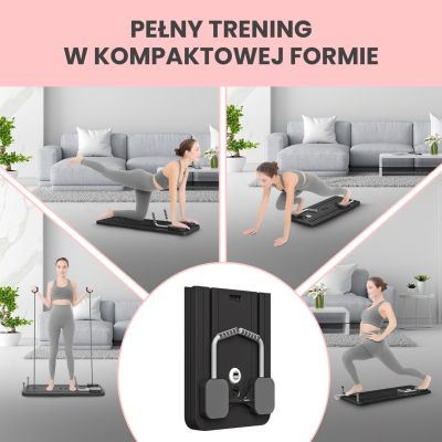 5. Extralink | Deska do pilatesu | reformer do ćwiczeń brzucha pompki