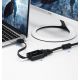 4. Ugreen adapter przejściówka HDMI - VGA micro USB / audio 3,5 mm mini jack czarny (40248)