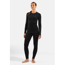 Koszulka damska ODLO Merino 160 BL Top Crew Neck l/s roz. M Czarna