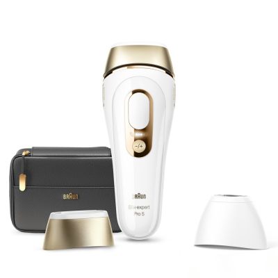 10. Braun Silk-expert Pro Silk·expert Pro 5 PL5140 Intensywne światło impulsowe (IPL) Złoto, Biały