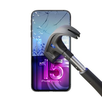 11. Szkło hybrydowe 3mk FlexibleGlass™ na iPhone 15 Plus