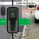 9. Qoltec 52467 Mobilna ładowarka do samochodu elektrycznego EV z regulacją 2w1 Typ2 | 11kW | 3 Fazy | CEE 5 PIN| LCD |Przenośna | Wallbox | 5m