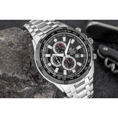 4. Zegarek Męski CASIO EDIFICE EF-539D-1AVEF + BOX