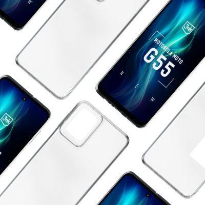 20. Etui 3mk Clear Case na Motorola Moto G55 5G - przezroczyste