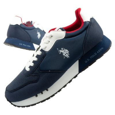 U.S Polo Assn buty sportowe sneakersy męskie modne wygodne granatowe