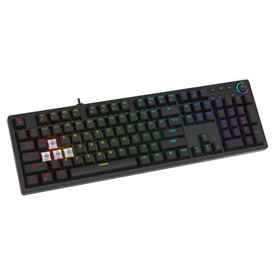 6. SAVIO KLAWIATURA MECHANICZNA STYX OUTEMU BLUE, HOT SWAP, RGB