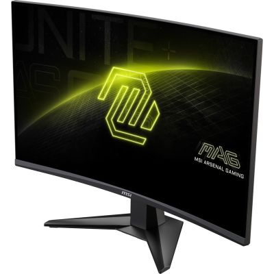8. MSI MAG 27C6X monitor komputerowy 68,6 cm (27") 1920 x 1080 px Full HD LCD Czarny