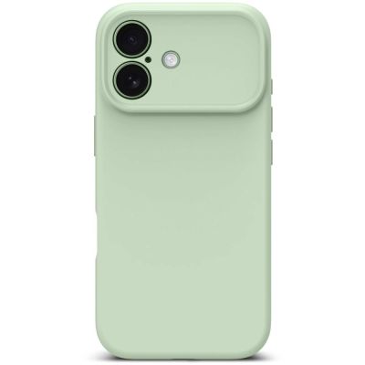 3. Etui Tech-Protect Silicone MagSafe na iPhone 17 - zielone