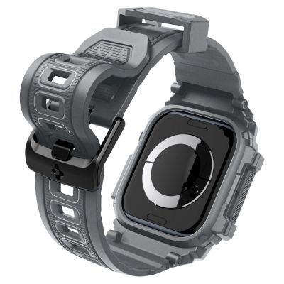 10. Etui Spigen Rugged Armor na Apple Watch 10 46 mm - szare