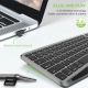 6. TECHLY BEZPRZEWODOWA KLAWIATURA DUALNA BT/RF TOUCH