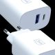 9. Ładowarka sieciowa 3mk FlowPower 30W 1A1C PD 3,0 QC4+ - biała