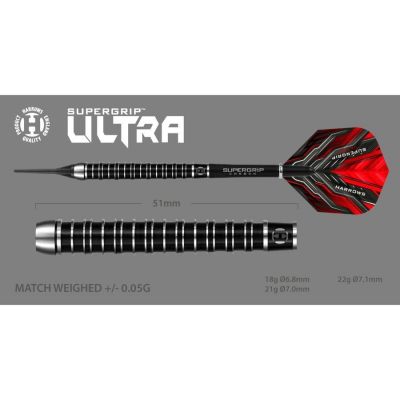 4. Rzutki Harrows Supergrip Ultra 90% Softip HS-TNK-000013877