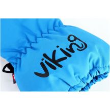 Rękawice zimowe dziecięce VIKING Hakuna Kids jednopalczaste niebieskie   3