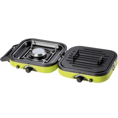 5. Kuchenka turystyczna na kemping podwójna DUAL COMPACT + GRILL
