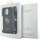 7. Etui Guess 4G Big Logo Cord Stap Crossbody do iPhone 16 Pro Max czarny