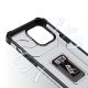 5. Crystal Ring Case pancerne hybrydowe etui pokrowiec + magnetyczny uchwyt iPhone 13 Pro zielony