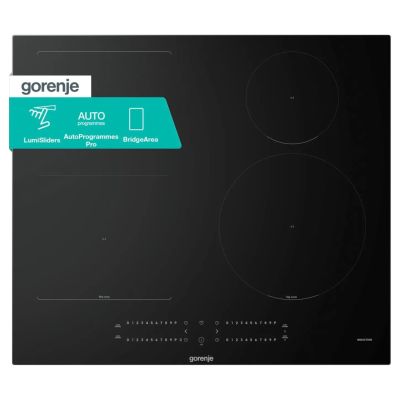 12. Płyta indukcyjna GORENJE GI6432BSC 60 cm | PowerBoost | BigZone | timer | czarny