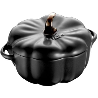 3. Mini Cocotte okrągły dynia STAUB 40508-549-0 - czarny 700 ml