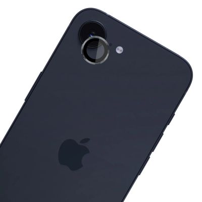 12. Szkło hartowane na obiektyw aparatu 3mk Lens Protection Pro do iPhone 16e - szare