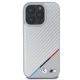 3. Etui BMW M Carbon Tricolor Line MagSafe na iPhone 16 Pro - szare