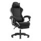 3. TACENS MARS MGC-X FABRIC Black/White - fotel gamingowy
