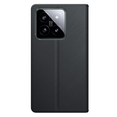 6. Etui z klapką 3mk Wallet Case na Xiaomi 14 Pro - czarne