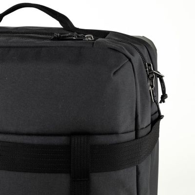 11. Fjällräven Färden Roller 35 Wózek Twardy kask Czarny 35 l Poliamidowy