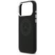6. Etui Mercedes Silicone Vintage Logo MagSafe na iPhone 17 Pro Max - czarne