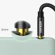 6. Ugreen kabel audio AUX wtyczka prosta minijack 3,5 mm 5m niebieski (AV112)