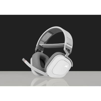 3. Słuchawki Corsair HS80 RGB Wireless White