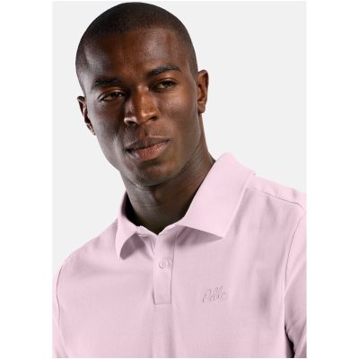 3. Koszulka męska ODLO Polo shirt s/s ESSENTIAL SOLID różowa