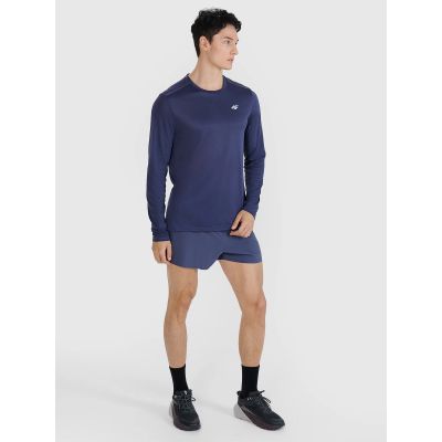 3. Longsleeve do biegania szybkoschnący męski 4F 4FWSS25TFLOM326-22S