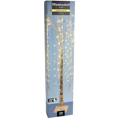 7. DRZEWKO DEKORACYJNE ŚWIĄTECZNE WIERZBA 220 LED WYS:150CM