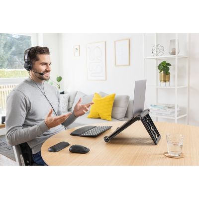 38. Kensington SmartFit Podstawka na notebooka Czarny 43,2 cm (17")