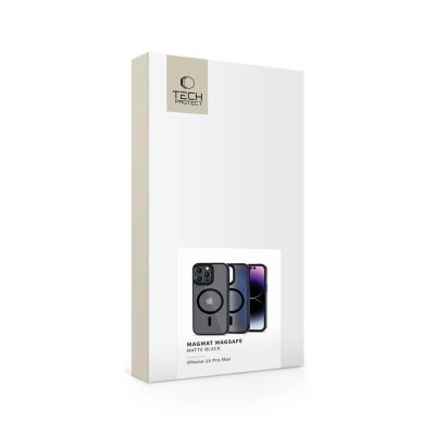 5. Etui Tech-Protect MagMat MagSafe na iPhone 14 Pro Max - czarny mat