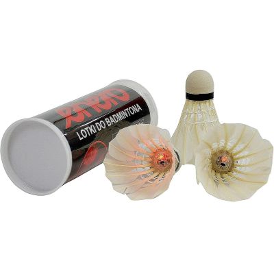 4. LOTKA BADMINTON Z PIÓR 3 SZT LED ENERO