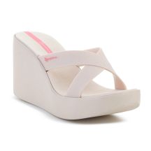 IPANEMA HIGH FASHION II SLIDE FEM BEIGE/GLITTER/PINK 83646-BO701