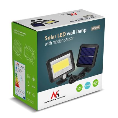 3. MACLEAN SOLARNY NAŚWIETLACZ LED Z CZUJNIKIEM MCE438