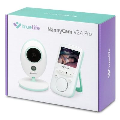 4. Niania elektroniczna TrueLife NannyCam V24 Pro LCD 2,4” 20fps