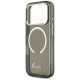 6. Etui Guess IML Script Metal MagSafe na iPhone 17 Pro Max - czarne