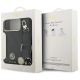 9. Etui Guess 4G Srtass Logo & Big Strap Metal Buttons MagSafe na iPhone 17 Pro Max - czarne