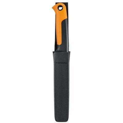 9. Fiskars 1062830 nożyk Czarny, Żółty Stałe ostrze noża