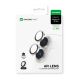 4. Szkło hartowane AMAZINGTHING AR Aluminium 2 Lens Glass z ramką na soczewki aparatu do iPhone 16 / 16 Plus - czarne