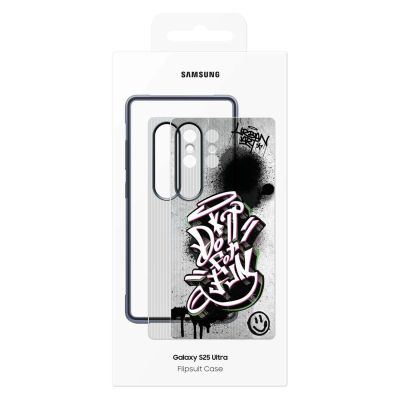 8. Etui silikonowe Samsung Flipsuit Case Rugged EF-JS938CBEGWW do Samsung Galaxy S25 Ultra - czarne
